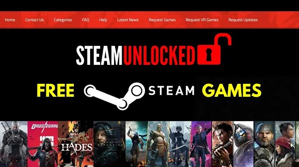 SteamUnlocked Interface Preview